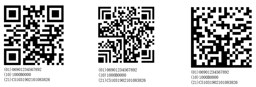 图A.1 Ecode⁃V0编码数据结构的二维码符号