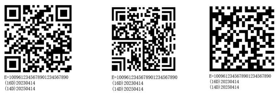 图A.2 Ecode⁃V1 编码数据结构的二维码符号