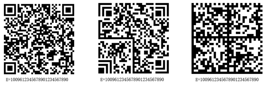 图A.4 含 DI 和用户自定义数据的 Ecode⁃V1网址数据结构的二维码符号